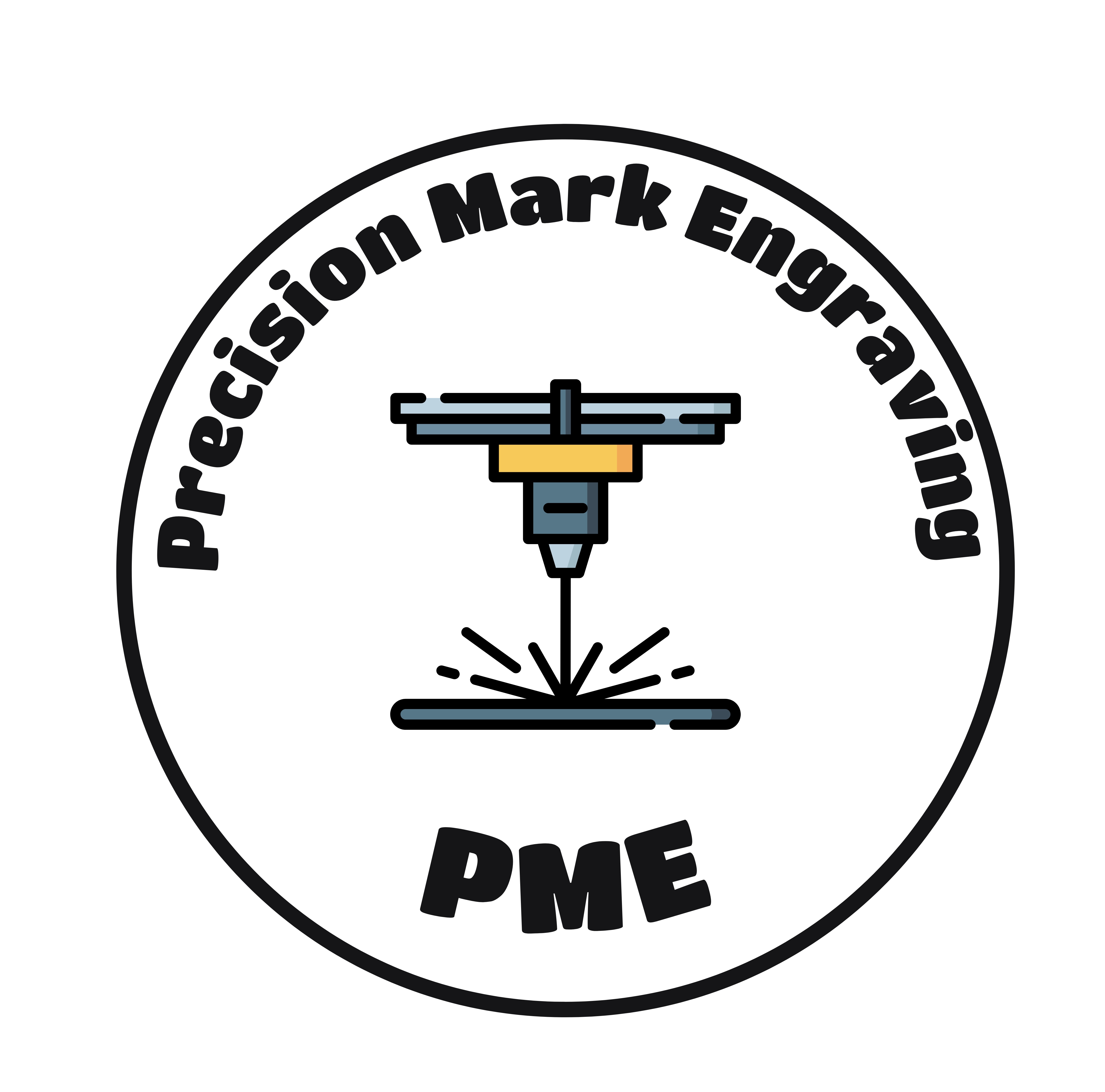 Precision Mark Engraving Logo